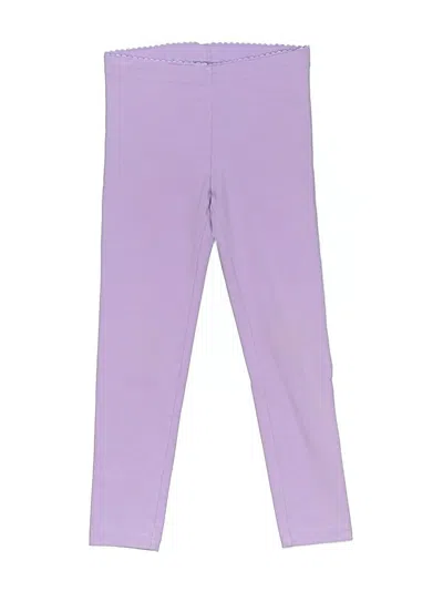 Pre-owned Tea Kids' Active Pants In Purple