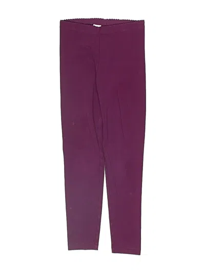 Pre-owned Tea Kids' Active Pants In Purple