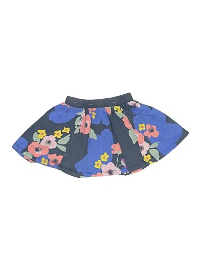 Pre-owned Tea Kids' Active Skirt In Blue