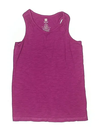 Pre-owned Tea Kids' Active Tank Top In Purple