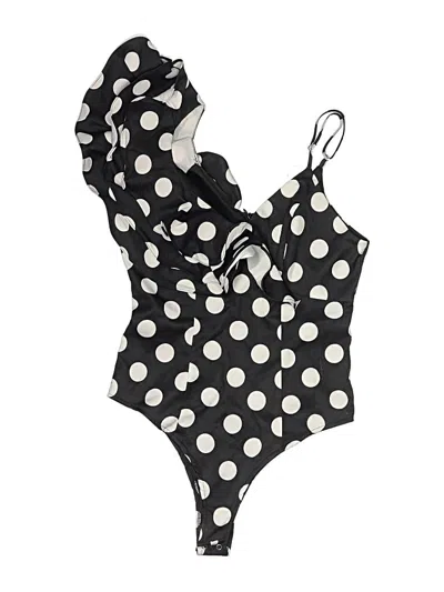 Pre-owned Tea & Cup Bodysuit In Black