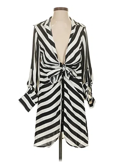 Pre-owned Tea & Cup Casual Dress In Black