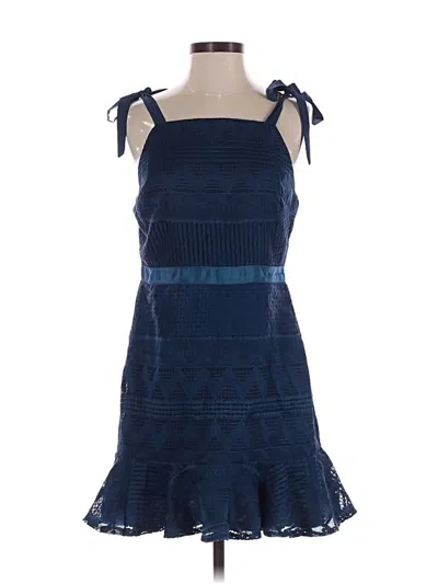 Pre-owned Tea & Cup Casual Dress In Blue