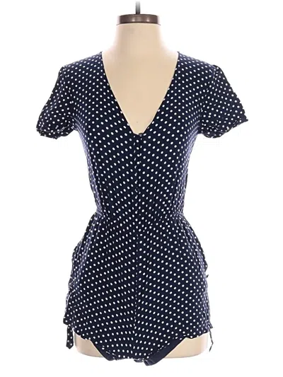 Pre-owned Tea & Cup Romper In Blue