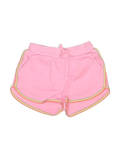 Pre-owned Tea Kids' Athletic Shorts In Pink