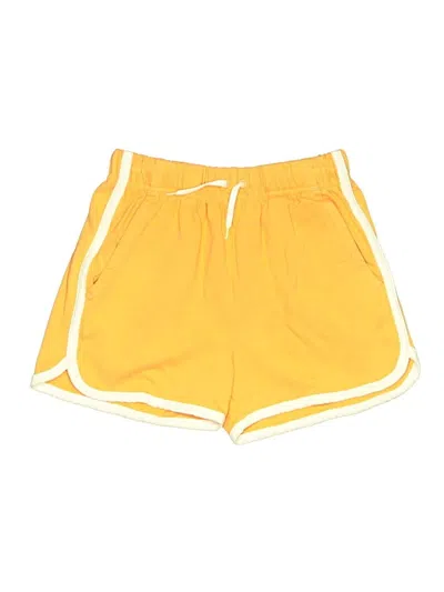 Pre-owned Tea Kids' Athletic Shorts In Yellow