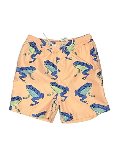 Pre-owned Tea Kids' Board Shorts In Yellow