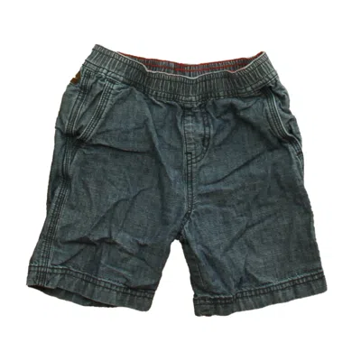 Pre-owned Tea Kids' Boys Denim Shorts In Blue