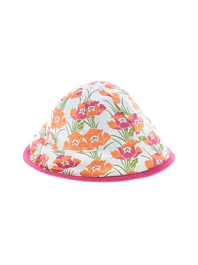 Pre-owned Tea Babies' Bucket Hat In Pink