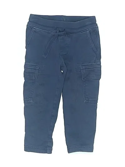 Pre-owned Tea Kids' Cargo Pants In Blue