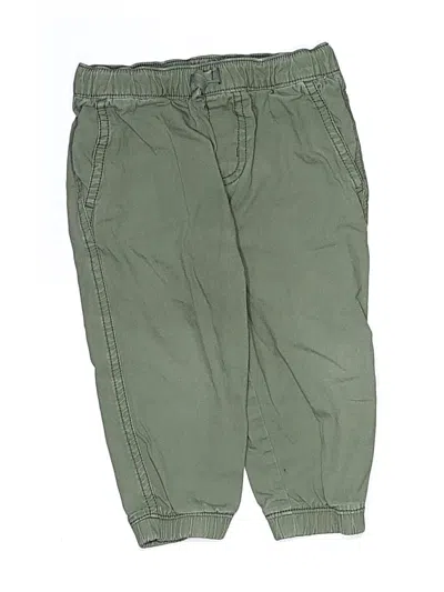 Pre-owned Tea Kids' Cargo Pants In Green