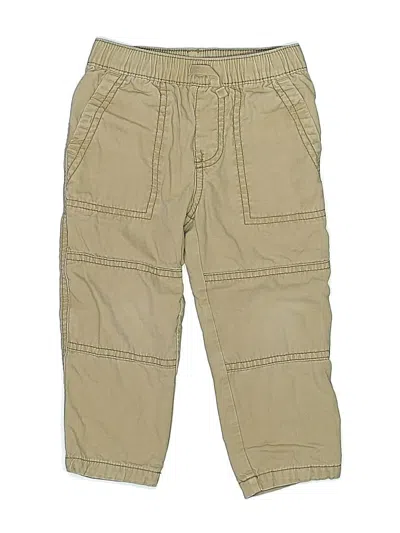 Pre-owned Tea Kids' Cargo Pants In Tan