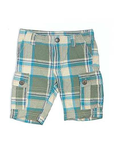 Pre-owned Tea Kids' Cargo Shorts In Green