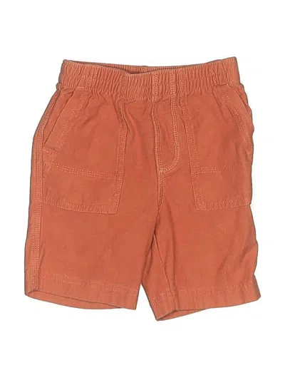 Pre-owned Tea Kids' Cargo Shorts In Orange