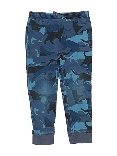 Pre-owned Tea Kids' Casual Pants In Blue