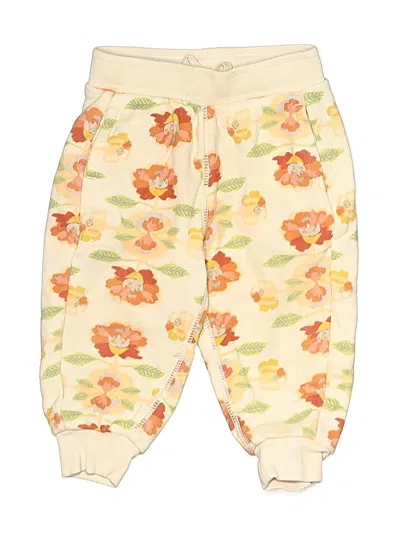 Pre-owned Tea Babies' Casual Pants In Ivory