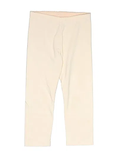 Pre-owned Tea Kids' Casual Pants In Ivory
