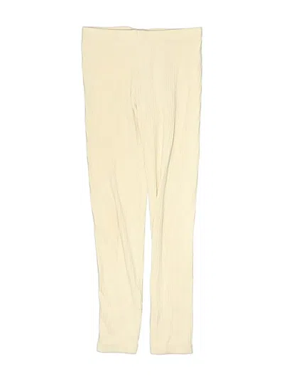 Pre-owned Tea Kids' Casual Pants In Ivory