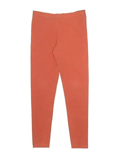 Pre-owned Tea Kids' Casual Pants In Orange
