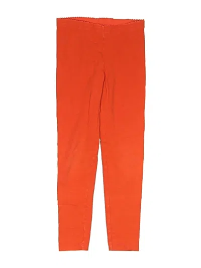 Pre-owned Tea Kids' Casual Pants In Orange