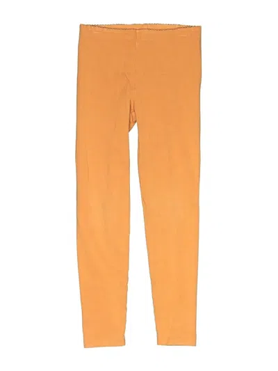Pre-owned Tea Kids' Casual Pants In Orange