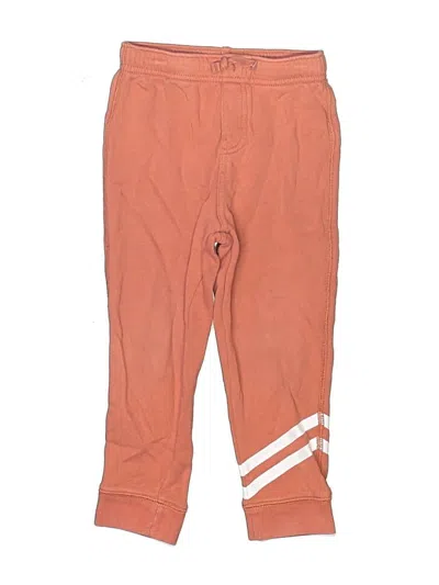 Pre-owned Tea Kids' Casual Pants In Orange