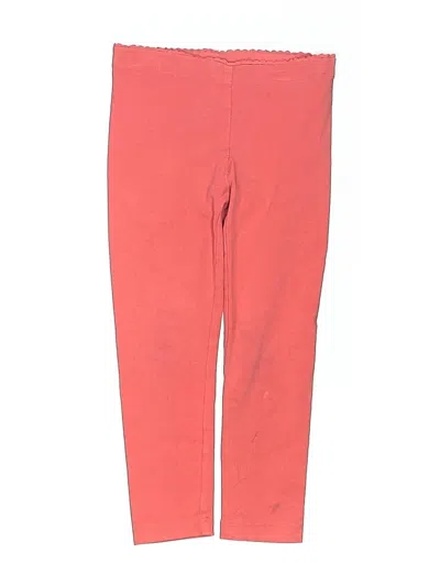 Pre-owned Tea Kids' Casual Pants In Pink