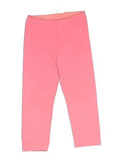 Pre-owned Tea Kids' Casual Pants In Pink