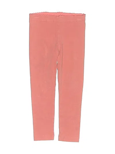 Pre-owned Tea Kids' Casual Pants In Pink