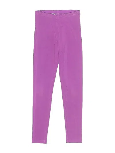 Pre-owned Tea Kids' Casual Pants In Purple