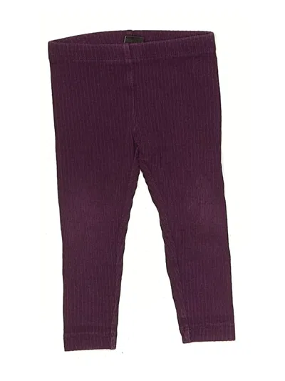 Pre-owned Tea Kids' Casual Pants In Purple