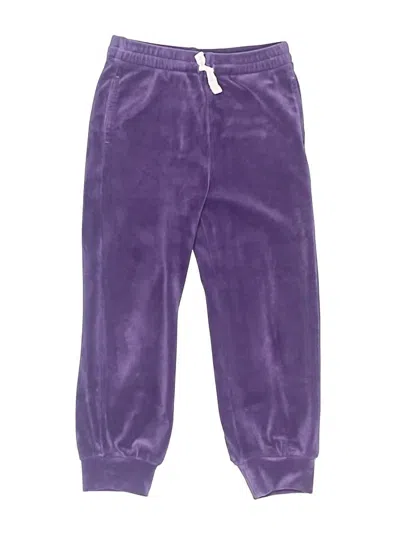 Pre-owned Tea Kids' Casual Pants In Purple