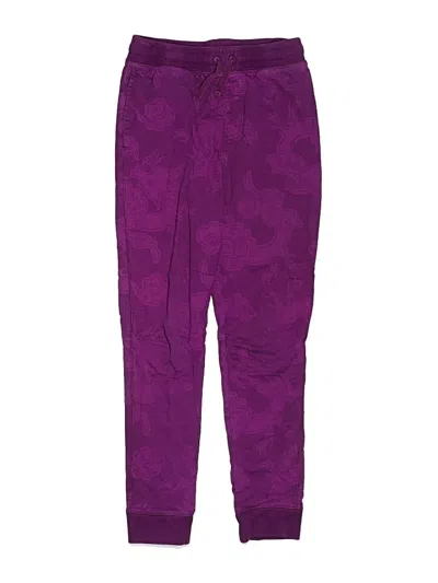 Pre-owned Tea Kids' Casual Pants In Purple