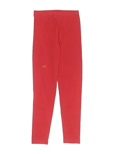 Pre-owned Tea Kids' Casual Pants In Red