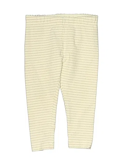 Pre-owned Tea Babies' Casual Pants In White