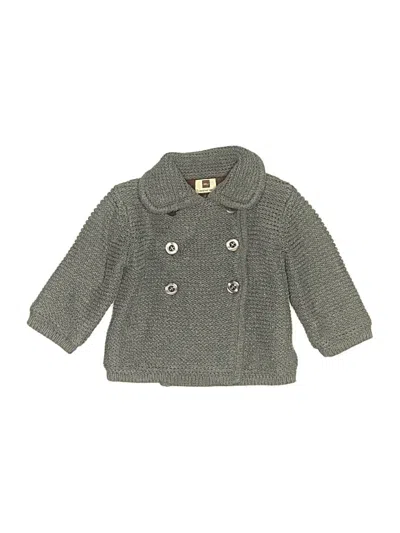 Pre-owned Tea Babies' Coat In Gray