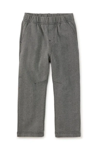 Tea Collection Babies'  Barrel Leg Trousers In Gray