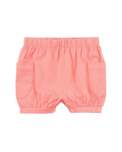 Tea Collection Bubble Pocket Short In Pink