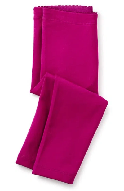 Tea Collection Kids'  Capri Leggings In Purple