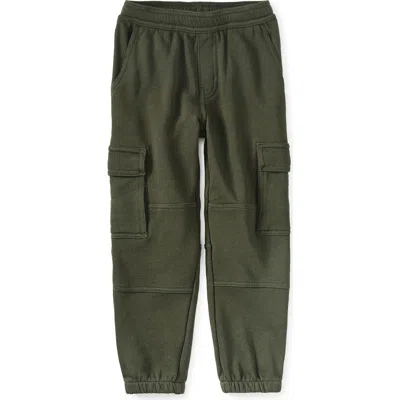 Tea Collection Kids'  Cargo Pocket Joggers In Green