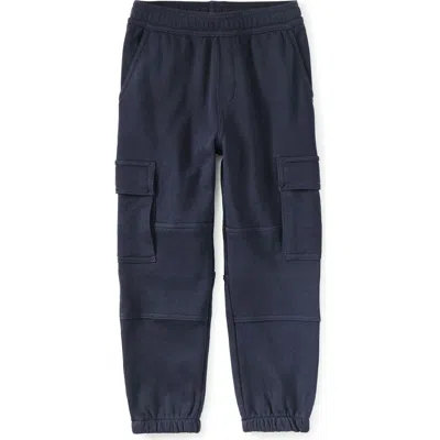 Tea Collection Kids'  Cargo Pocket Joggers In Blue
