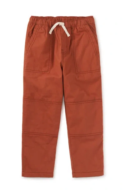 Tea Collection Kids'  Cozy Does It Lined Pants In Brown