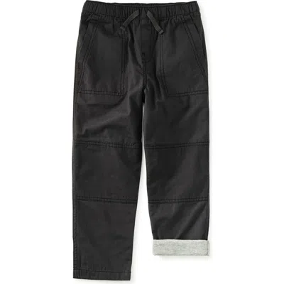 Tea Collection Kids'  Cozy Does It Lined Pants In Black