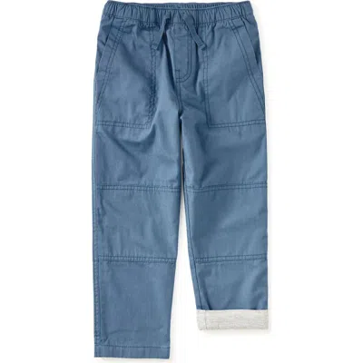 Tea Collection Kids'  Cozy Does It Lined Pants In Blue