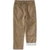 Tea Collection Kids'  Cozy Does It Lined Pants In Brown