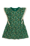 Tea Collection Crochet Trim Ruffle Dress 2.0 In Super Fruits