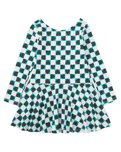 Tea Collection Drop-waist Skater Dress In Multi