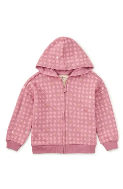Tea Collection Kids'  Easy Fit Hoodie In Pink