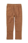 Tea Collection Kids'  Fall Playwear Pants In Brown