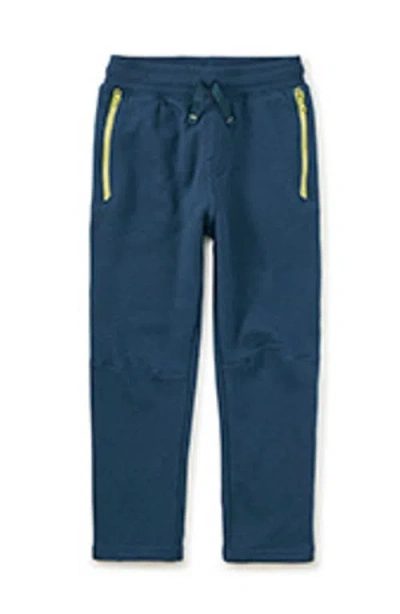 Tea Collection Kids'  Feeling Zippy Joggers In Blue